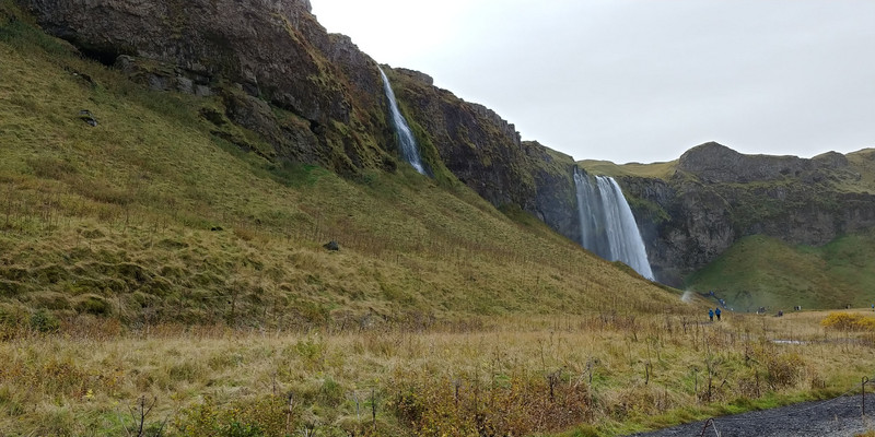 Seljalandsfoss Waterfall's Nearer Sister (Closer)