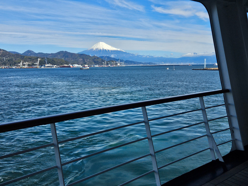 Arriving in Port – Shimizu, Japan