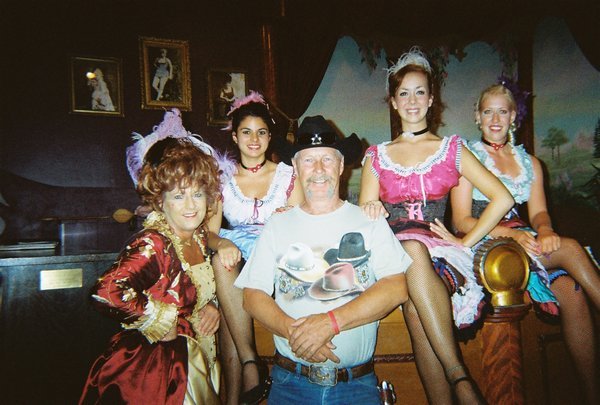 Dancing Girls With Larry Gorman after the Show