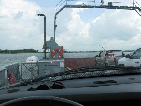Car Ferry Over Calcasieu Lake