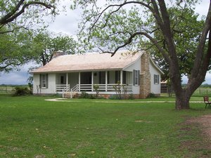 Reconstructed LBJ Birthplace