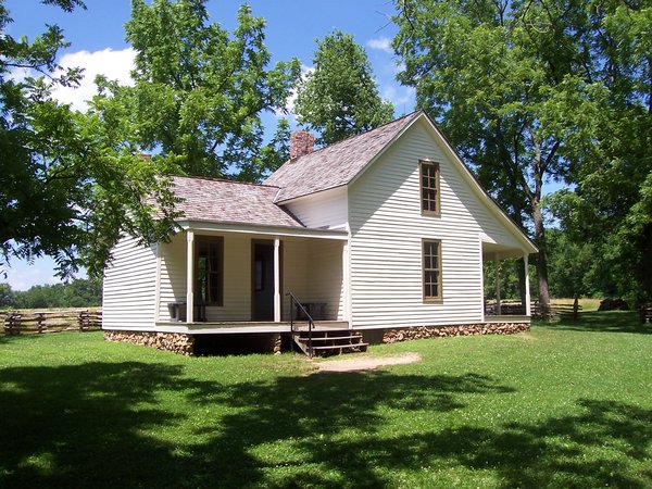 House Moses Carver Built After George Left To Attend School