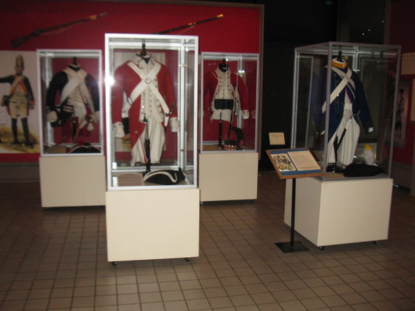 Historical Uniforms On Display