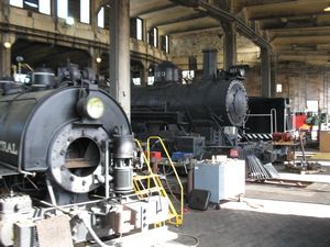 Restoration Work On The Closer Steam Locomitive