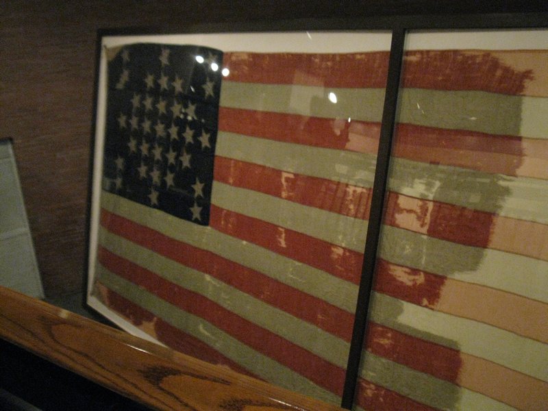 Battle-Worn Fort Sumter Flag April 12-13, 1861