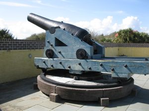 8" Confederate Rifled Cannon