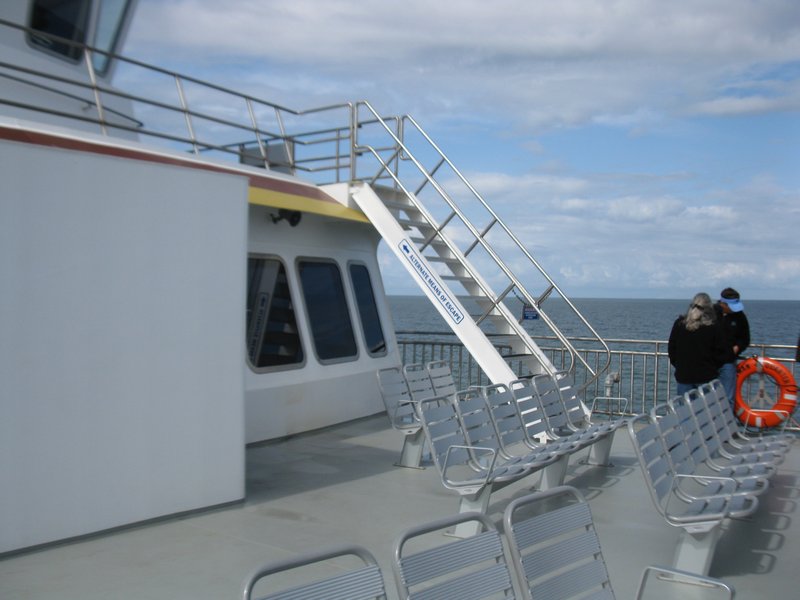 On The Bow Of The Ferry