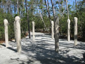 The Dance Circle Totems