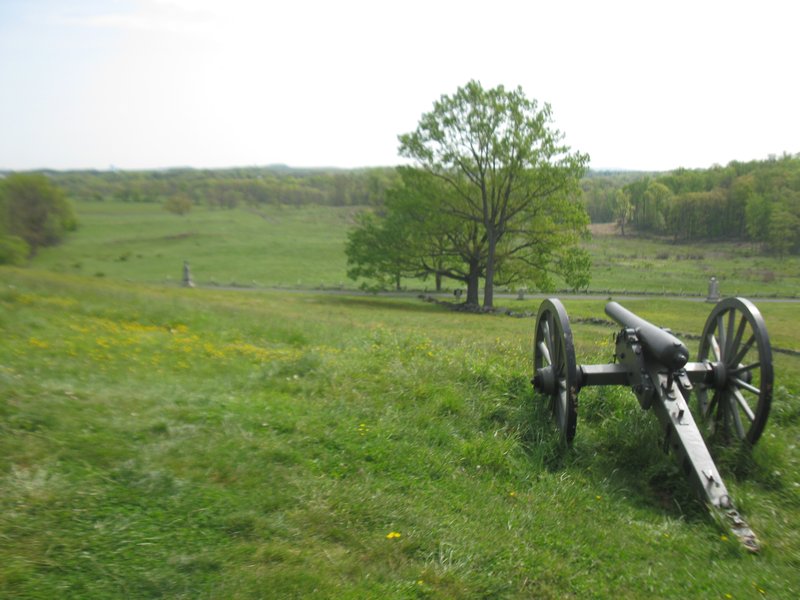 Union Canon Ready For Pickett's Charge