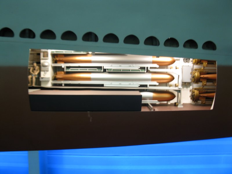 Torpedo Room Of Cutaway Model