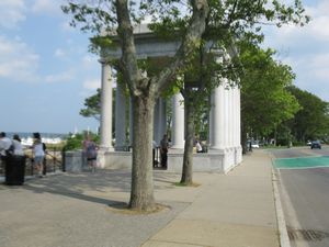 Protection For Plymouth Rock From The Elements And The People