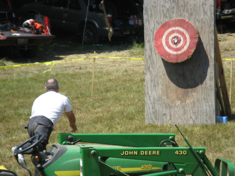 Axe-Throwing Competition