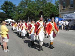 The Redcoats Arrive