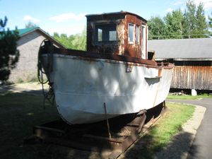 Boats Were Used In Log Drives
