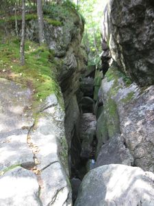 The Gorge Where Moose “Cave” Was Formed