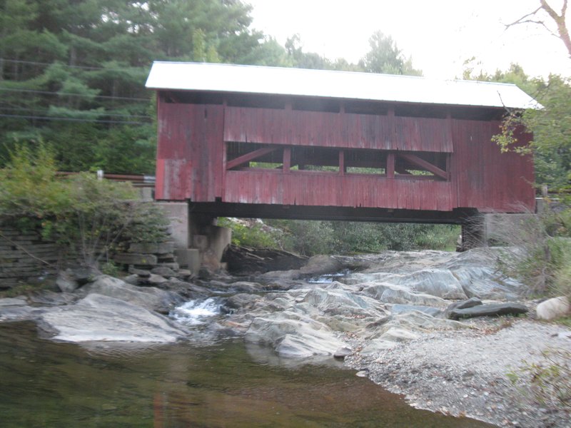 Many Covered Bridges Pass Over Picturesque Streams