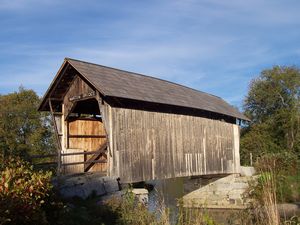 Some Covered Bridges Are Now The Showpiece In A Park