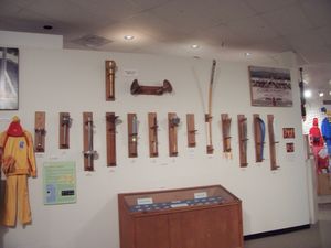 Torches From Various Olympic Games