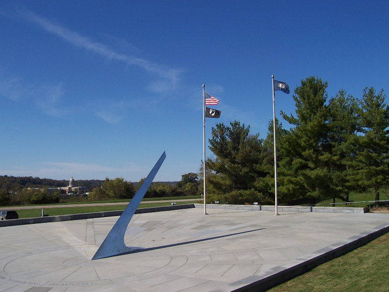 An Overview Of The Memorial With the Capitol In The Background