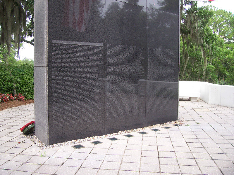 The Names Of Some Of Florida’s Fallen