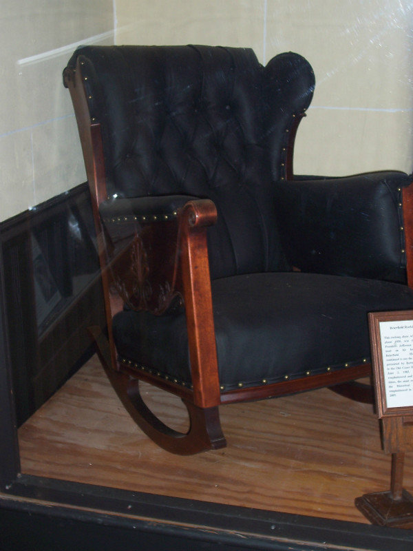 Jefferson Davis’ Favorite Chair