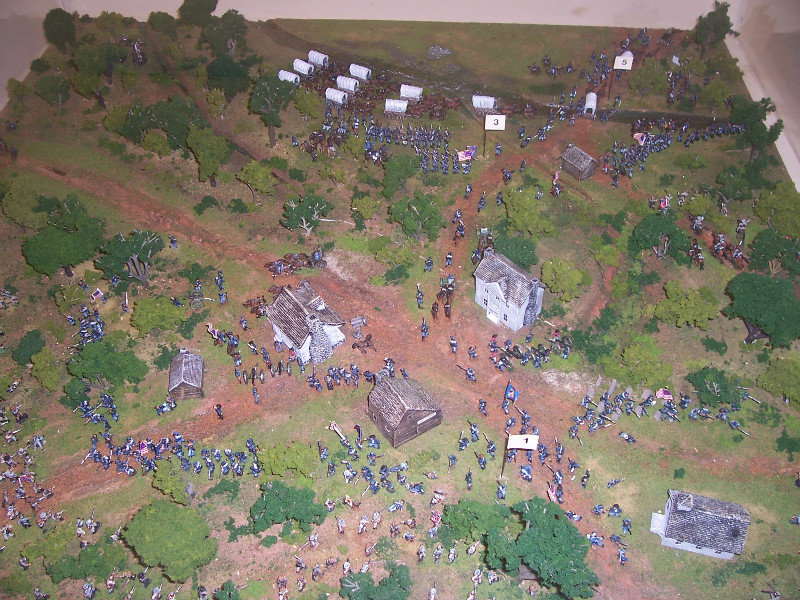 A Diorama Attempts To Chronicle The Battlefield Action