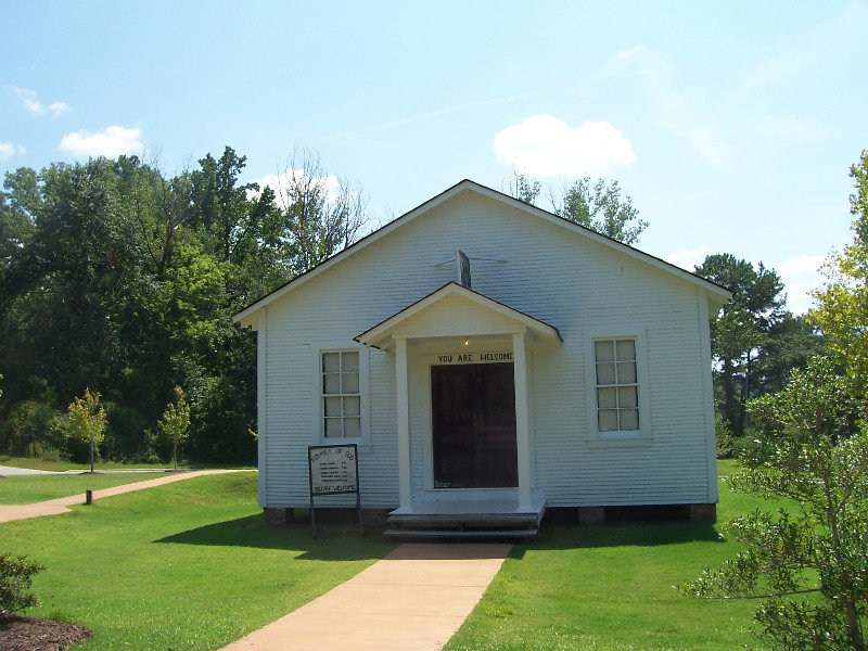 Elvis’ Childhood Church – Where A Well-Done, Typical Of The Era, “Sunday Go To Meetin’” Video Is Provided