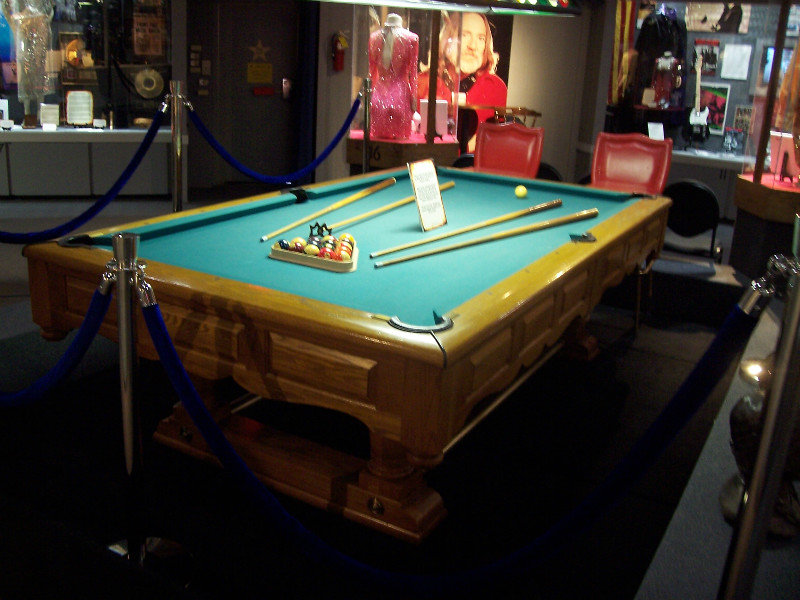 Willie’s Custom-Made Pool Table