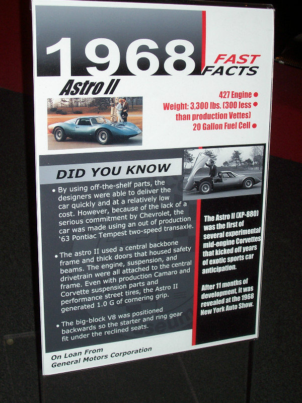 All Display Cars Have An Informational Placard