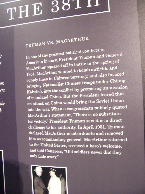 The Fallout Between President Truman and General MacArthur Is Reviewed
