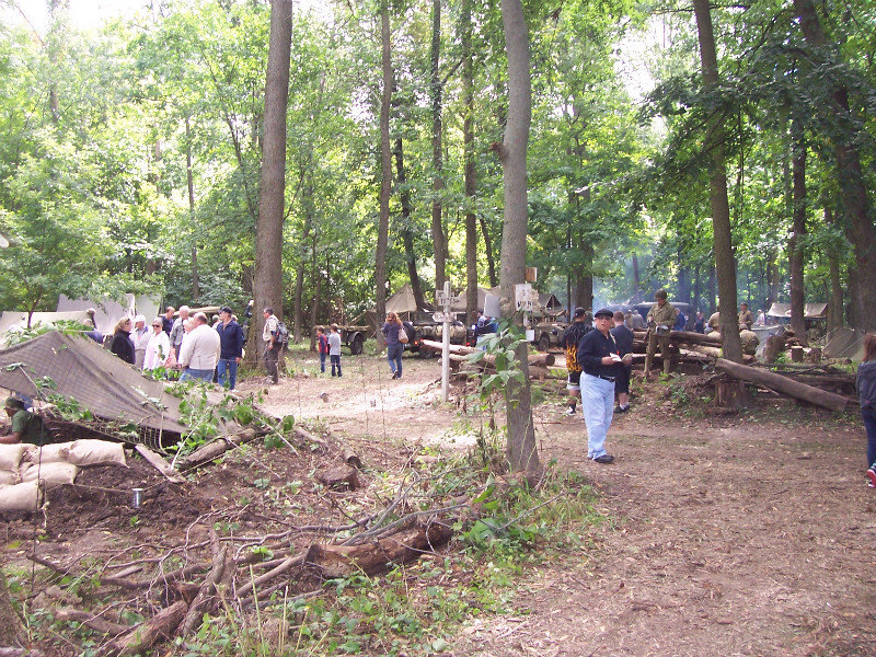 A Nice Overview Of A Portion Of The Encampment