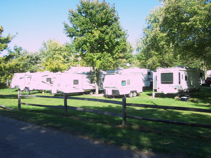 The RV Park Where I Had Made A Reservation During The Covered Bridge Festival