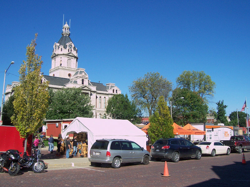 The Courthouse During The Festival