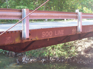 …Utilizes A Former Railroad Bridge