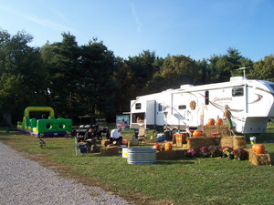 The Campground Hosted Well-Attended “Halloween Camp-Outs” On The Two Weekends Before Halloween