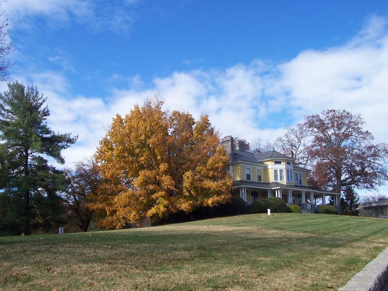 A Huge Mansion On A Hilltop Overlooking Asheville