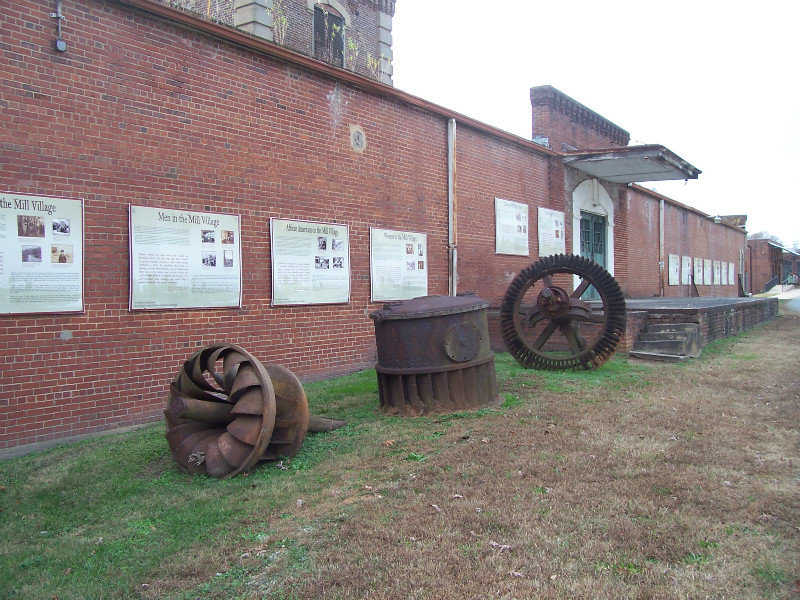 The Exterior Wall Of The Mill Holds A Wealth Of Historical Information