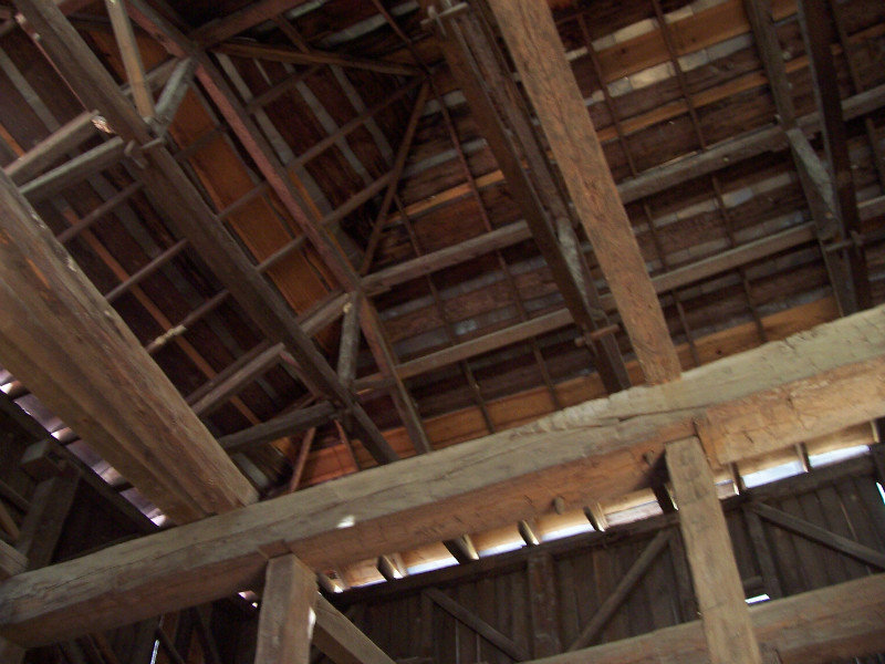 Although Difficult To See In A Photo, The Barn Truly Is A Testament To The Skills Of The Enslaved Craftsmen
