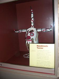 A Reproduction Of The Ku Klux Klan Mask That Was Hand Sewn By The Wife Of A Former Confederate Colonel