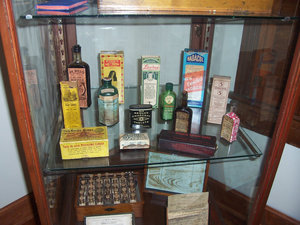 An Extensive Collection Of Period Remedies Is On Display