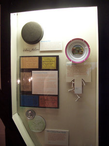 A Small Selection Of Johnson Artifacts Is On Display