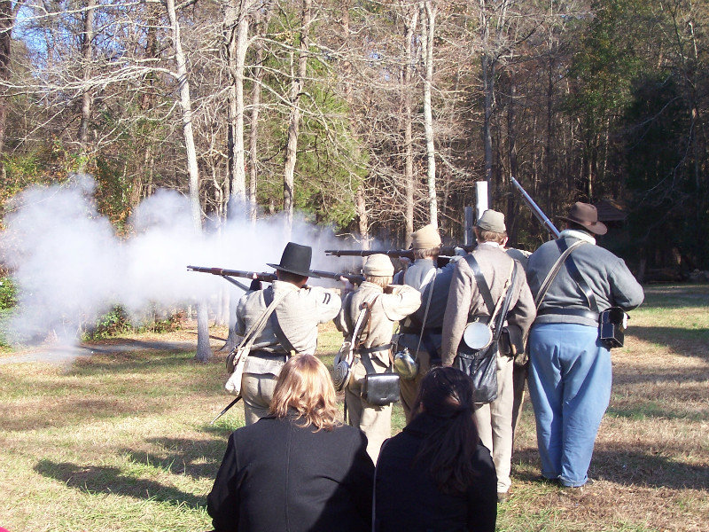 Civil War Military-Era Tactics Also Were Demonstrated
