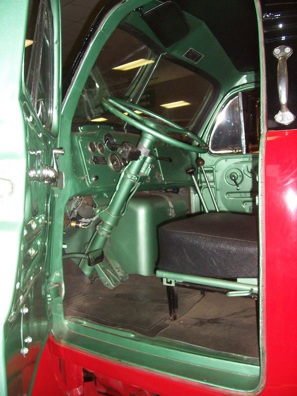 Even The Immaculately Restored Cab Interiors Are On Display
