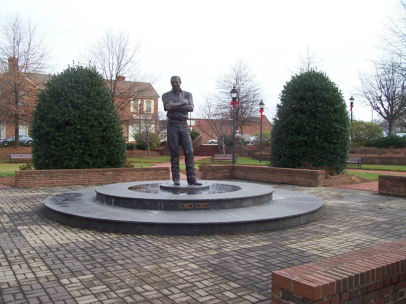 “The Intimidator” Looms Larger Than Life In A Fitting Memorial To A Local Legend