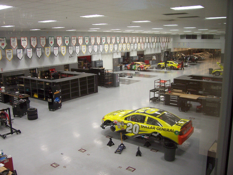 With The Exception Of The Relocation Of A Couple Of The Cars, Not Much Was Going on in the Shop