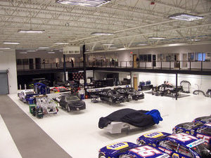 Numerous Cars For Various Teams Were In Different Stages Of Completion