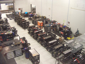 The Rear End Shop Where The Assembly Is Completed