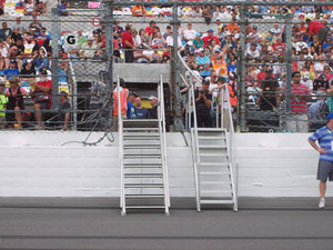 Fortunately, The Catch Fence Was designed To Allow Access To The Grandstands