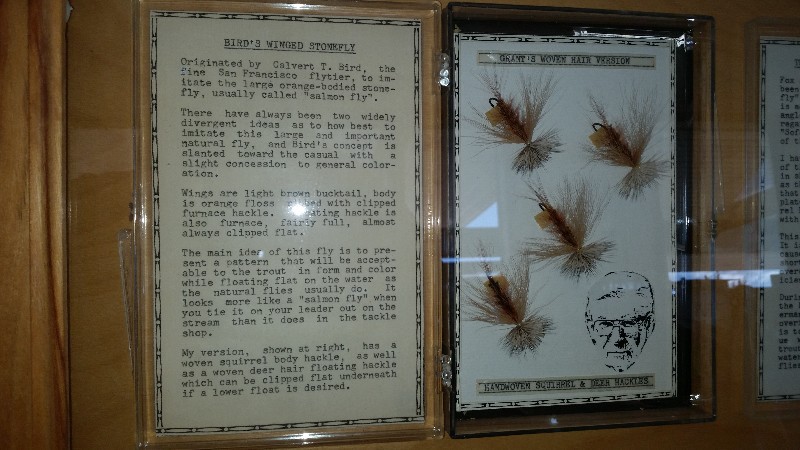 The Visitor Center Houses An Extensive Collection Of Fishing Flies