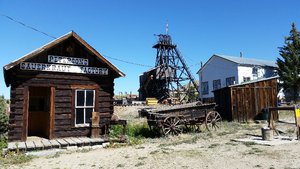 The Headframe Stands Sentinel Over Orphan Girl Mine